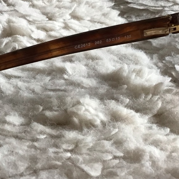 Chloe Eyewear Eyeglasses CE2612 282 Cateye Tortoise Frame - Damaged/Repaired - Picture 11 of 16